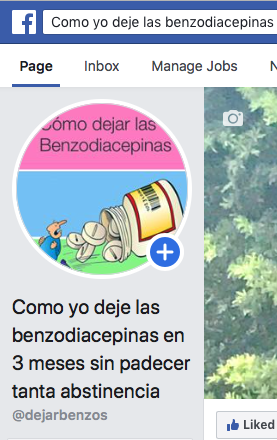 Facebook® Grupo de dejar benzos @dejarbenzos